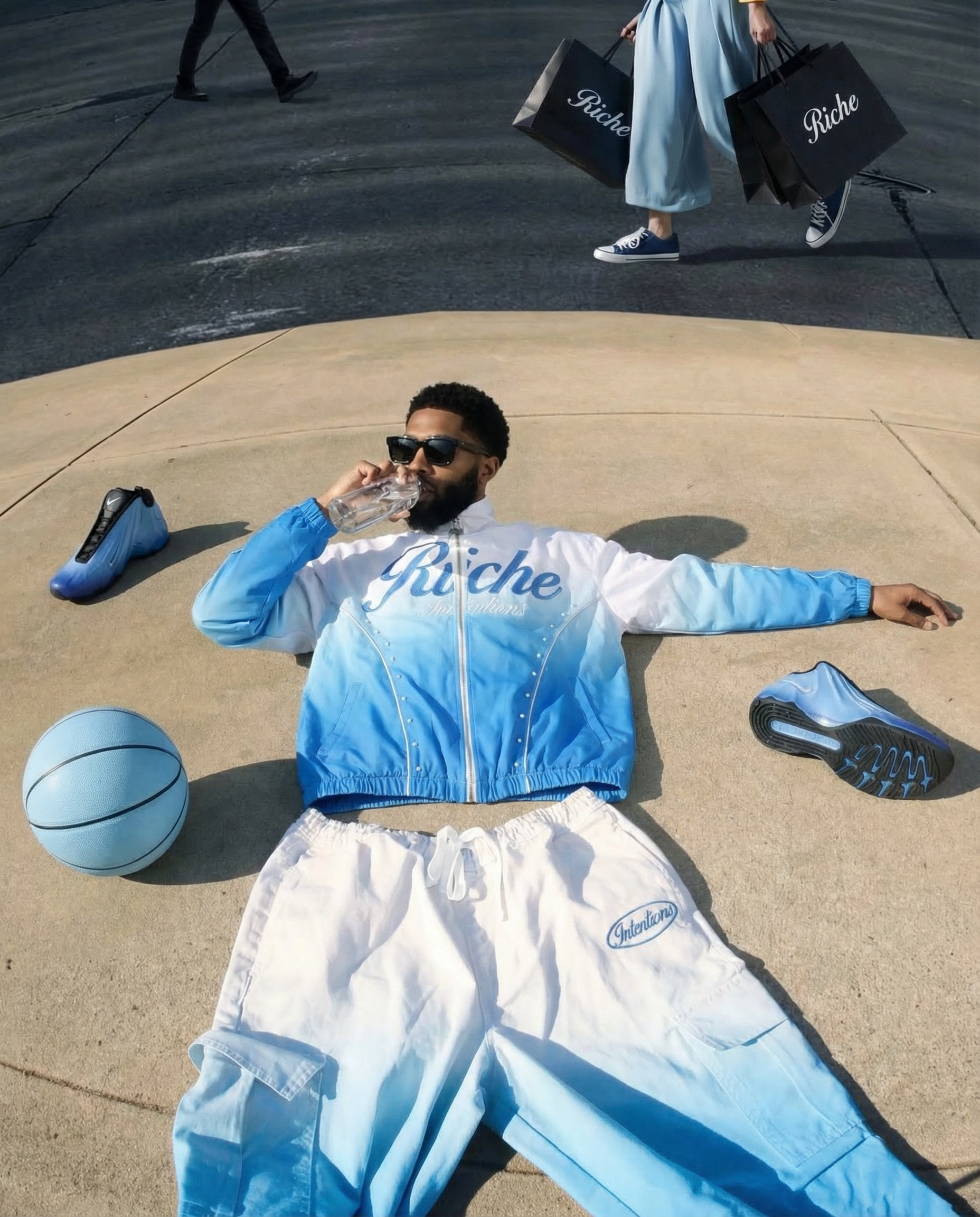 Riche Runners Set (Blue)